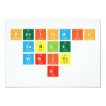Periodic
 Table
 Write
 r  Invitations