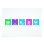 Science  Invitations