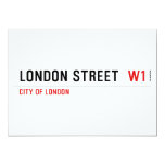 London street   Invitations