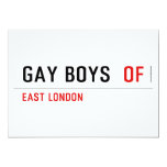 Gay boys   Invitations
