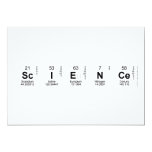 Science  Invitations