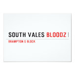 South Vales  Invitations
