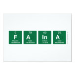 Faina  Invitations