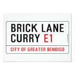 Brick Lane Curry  Invitations