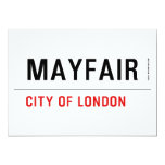 MAYFAIR  Invitations