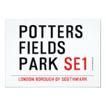 potters fields park  Invitations