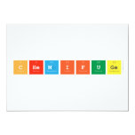 Chemifuge  Invitations