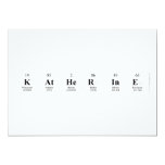 Katherine  Invitations