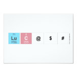 LUC@$#  Invitations