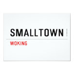 Smalltown  Invitations