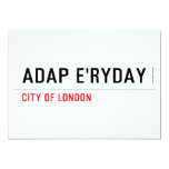 ADAP E'ryday  Invitations