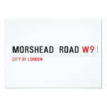 MORSHEAD  ROAD  Invitations