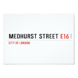 medhurst street  Invitations