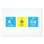 ABCD  Invitations