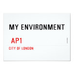 My environment    Invitations