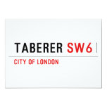 Taberer  Invitations