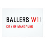 Ballers  Invitations