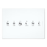 Inorganic  Invitations