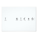 I  Science  Invitations