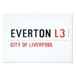 EVERTON  Invitations
