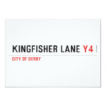 Kingfisher Lane  Invitations