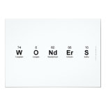 wonders  Invitations