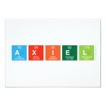 Axiel  Invitations