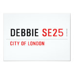 DEBBIE  Invitations
