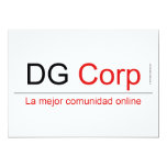 DG  Invitations