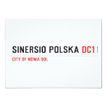 Sinersio Polska  Invitations