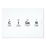 CiGen  Invitations