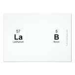 La b  Invitations