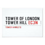 Tower of London Tower Hill  Invitations