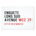 enquete  lons sud  avenue  Invitations