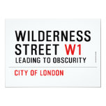 Wilderness  Street  Invitations