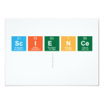 Science
   Invitations