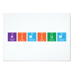 Kimium  Invitations