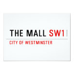 THE MALL  Invitations