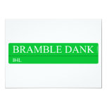 Bramble Dank  Invitations
