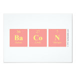 BaCon  Invitations