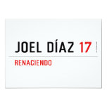 JOEL DÍAZ  Invitations