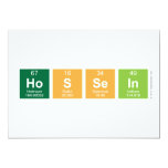 Hossein  Invitations