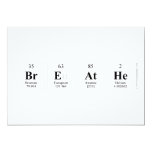 breathe  Invitations