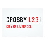Crosby  Invitations