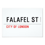 Falafel ST  Invitations