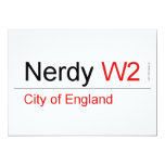 Nerdy  Invitations
