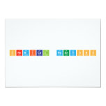 Chemical Reactions  Invitations
