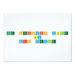 The periodic Table
 by
 Mrs Devine  Invitations