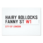hairy bollocks fanny st  Invitations