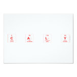 C a l y  Invitations